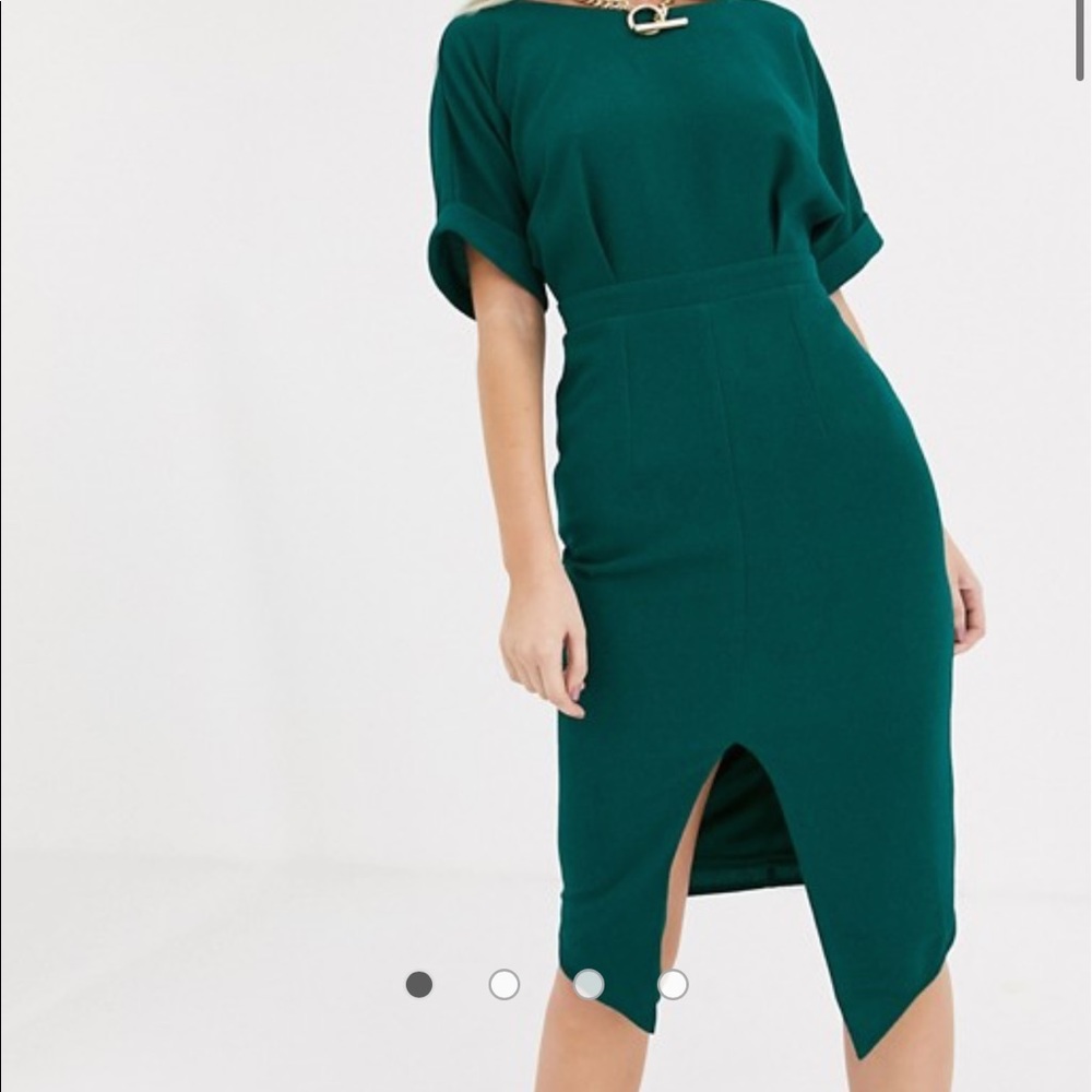 ASOS wiggle midi dress